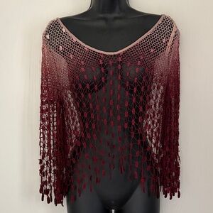 Free People Mesh Top